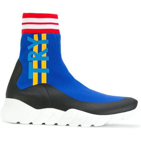 fendi knit sock sneakers|Fendi sneakers socks men.